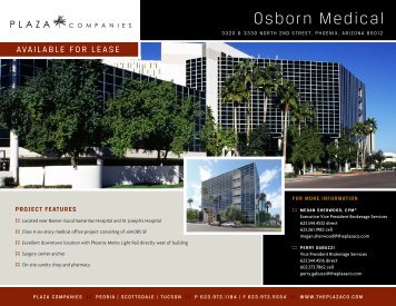 Osborn Medical - Plaza Companies