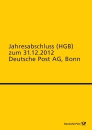 HGB-Abschluss pdf - Deutsche Post DHL