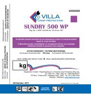 Sundry 500 WP E_UCP - Villa Crop Protection