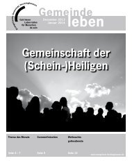 Gemeindebrief Heckinghasen 12/2013 + 01/2014 - Vereinigte ...