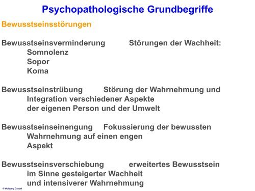 Einführung in die Psychiatrie - LVR-Klinikum Düsseldorf