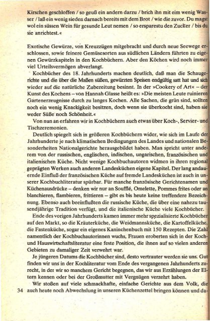 Ein Leib- und Magenbuch - Ziltendorf