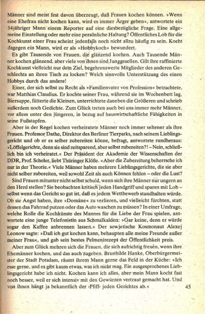 Ein Leib- und Magenbuch - Ziltendorf