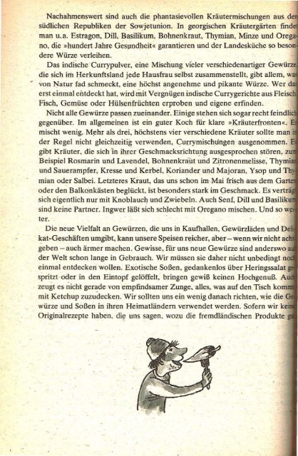 Ein Leib- und Magenbuch - Ziltendorf