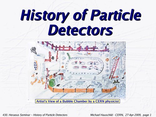 History of Particle Detectors