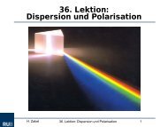 Dispersion Und Polarisation
