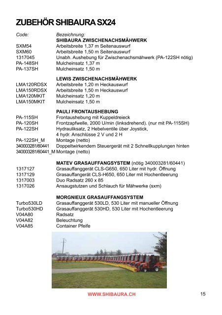 shibaura ss1700 - hostettler motoren ag