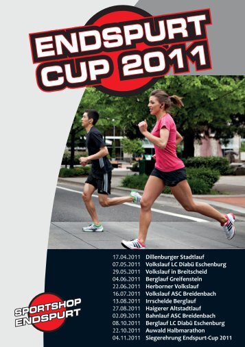 ENDSPURT CUP2011 ENDSPURT CUP 2011 - Sportshop-Endspurt