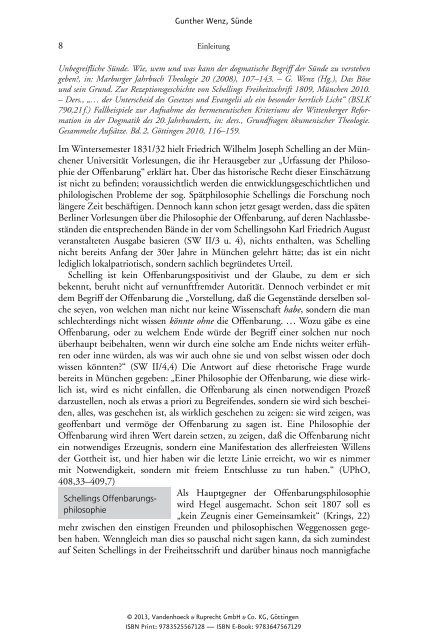 Inhaltsverzeichnis und Leseprobe (PDF) - Vandenhoeck & Ruprecht