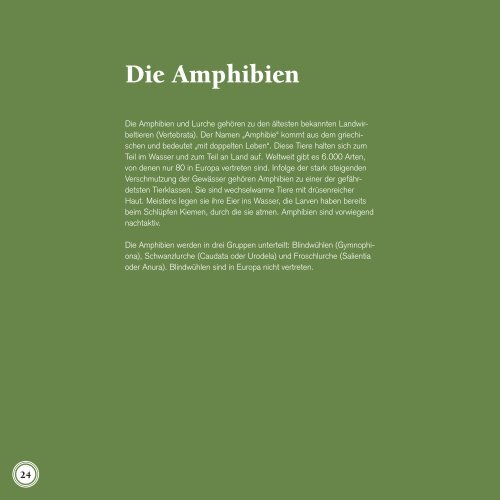 Die Reptilien und Amphibien Südtirols