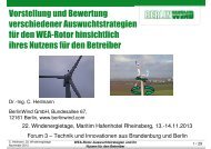 Vortrag zum Abruf als PDF - 22. Windenergietage