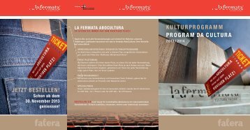 Flyer AboCultura (PDF) - La Fermata