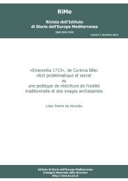 «Emerentia 1713», de Corinna Bille: récit ... - RiMe - Cnr