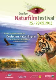 Programmheft 2013 - Darßer NaturfilmFestival