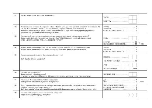 медико仁демографическое исследование ... - Measure DHS