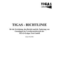 TIGAS - RICHTLINIE