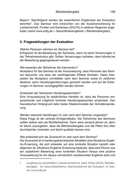 SdL 2/2013 - Sozialversicherung für Landwirtschaft, Forsten und ...