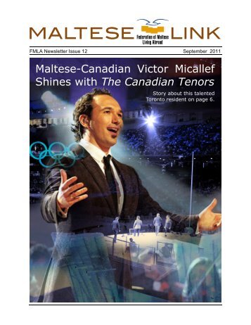 Maltese-Canadian Victor Micallef Shines with The Canadian Tenors