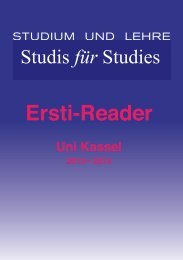 Studis für Studies - AStA Universität Kassel