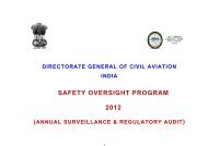 DGCA Surveillance Programme - 2012 - Directorate General of Civil ...