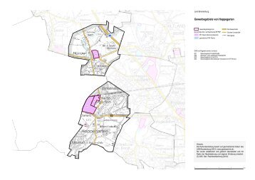 Gewerbegebiete von Hoppegarten - LBV