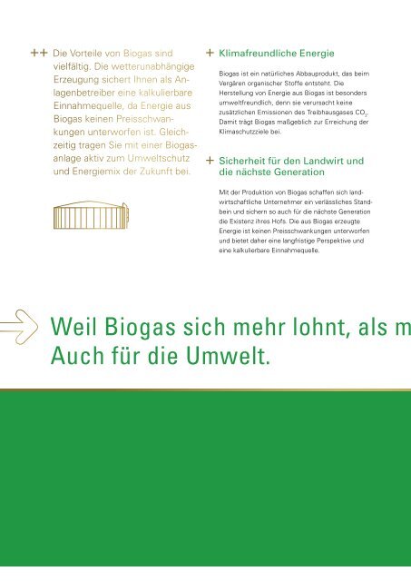 Biogas Broschüre - EnviTec Biogas AG