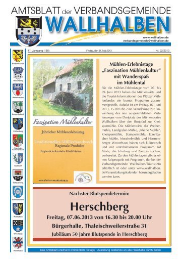 Herschberg - Verbandsgemeinde Wallhalben