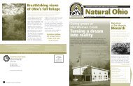 Turning a dream into reality - Ohio Department of Natural Resources