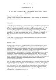 Abstract No : 201/24 - Peatland Ecology Research Group ...