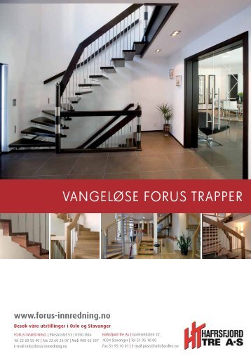 VANGELØSE FORUS TRAPPER - Hafrsfjord Tre