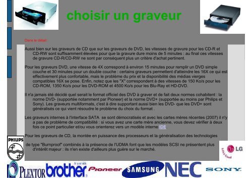 Gravure de CD - Mes fiches pratiques