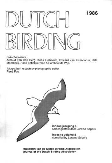 1986-0 - Dutch Birding
