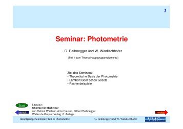 Seminar Photometrie