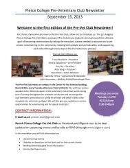 How to Read the Schedule of Classes - Pierce College
