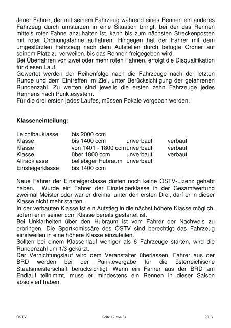 ÖSTV-Handbuch - CDG- Schwand