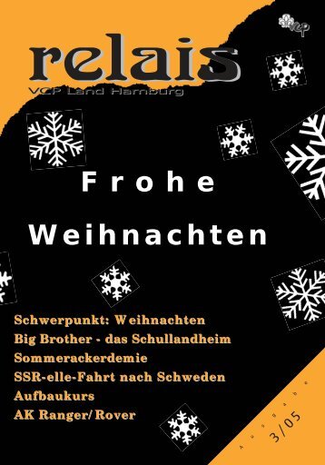 Frohe Weihnachten - VCP Land Hamburg