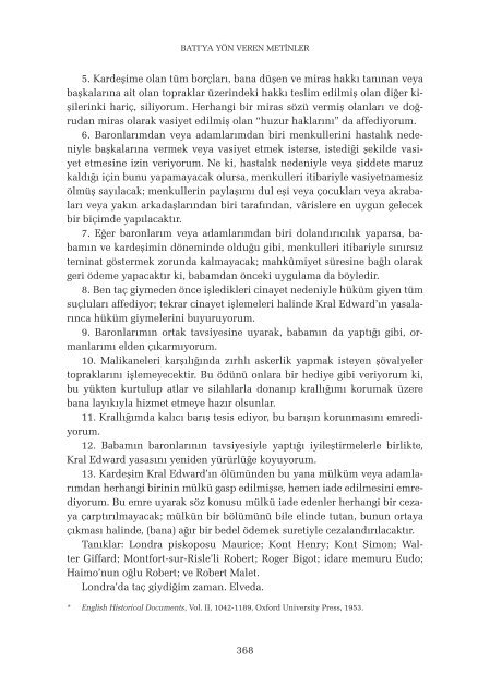 Cilt 1 Pdf - Batıya Yön Veren Metinler