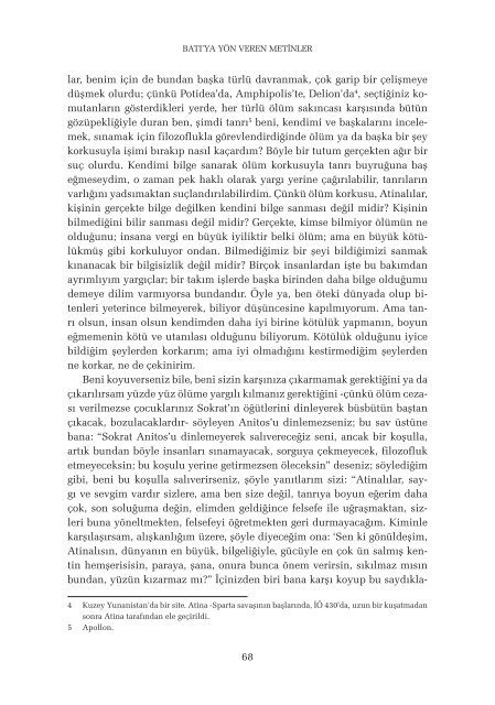 Cilt 1 Pdf - Batıya Yön Veren Metinler