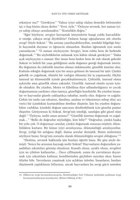 Cilt 1 Pdf - Batıya Yön Veren Metinler