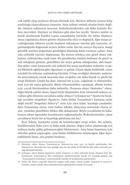 Cilt 1 Pdf - Batıya Yön Veren Metinler