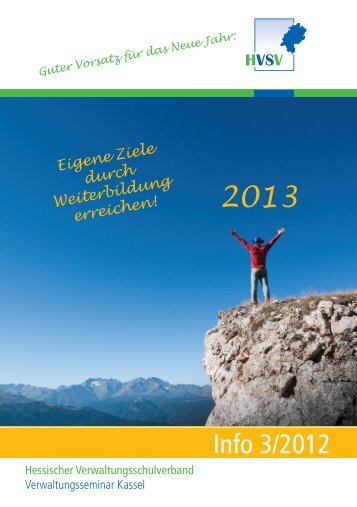 Info 3/2012 - Hessischer Verwaltungsschulverband