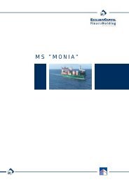 MS ”MONIA” - Porath Consult