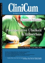 Postoperative Übelkeit & Erbrechen - Medizin Akademie