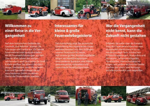 Flyer 4. Oberbayrisches Oldtimertreffen - der Freiwilligen Feuerwehr ...