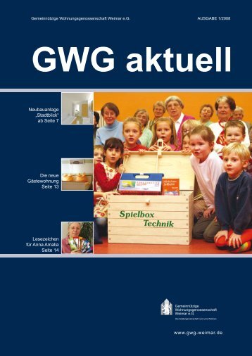 Die Elektronische Versicherungsbestätigung für die ... - GWG Weimar