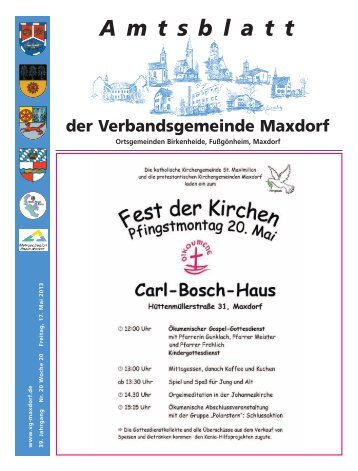 kw 20 - Verbandsgemeinde Maxdorf