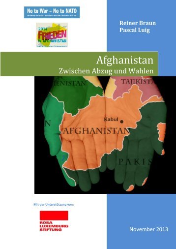 Broschüre: Afghanistan zwischen Abzug und Wahlen - NatWiss