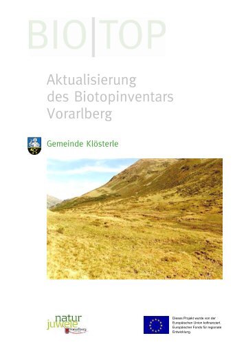 Aktualisierung des Biotopinventars Vorarlberg