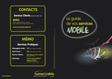 Guide des Services - Numericable