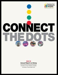Connect the Dots - University of Iowa Foundation